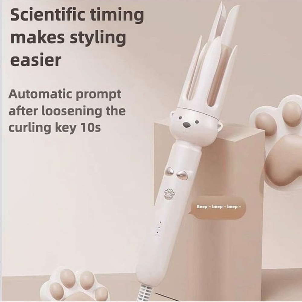 NEW IN BOX Fully Automatic Curling Iron Rotary Curler!
